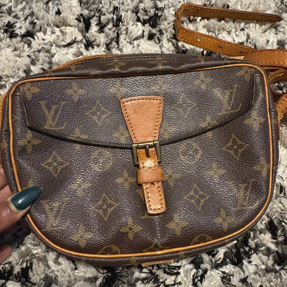 Louis Vuitton Tan and Brown Monogram Crossbody Bag